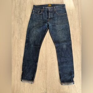 Men's Relaxed Fit Jeans - Dark Blue
